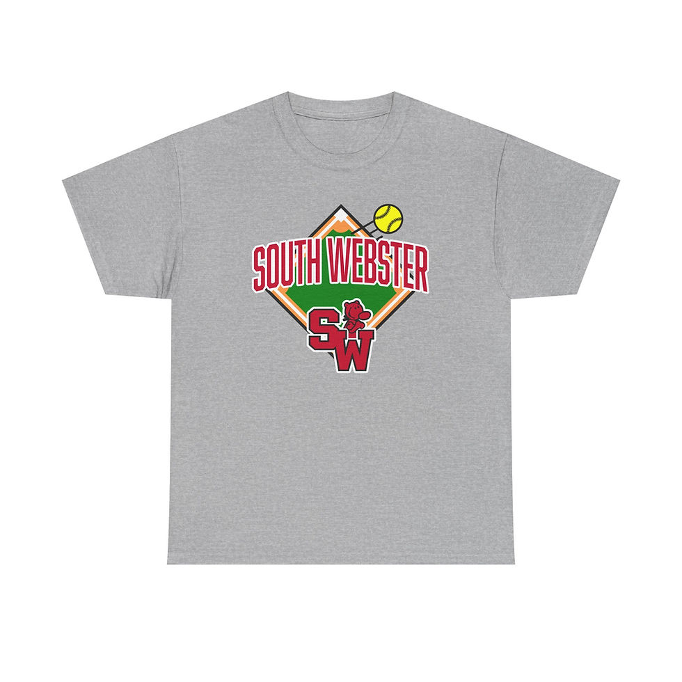 Thumbnail: South Webster 90's Softball Diamond Cotton T-Shirt