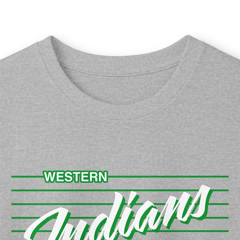 Thumbnail: Western Indians Script Cotton Long Sleeve Tee