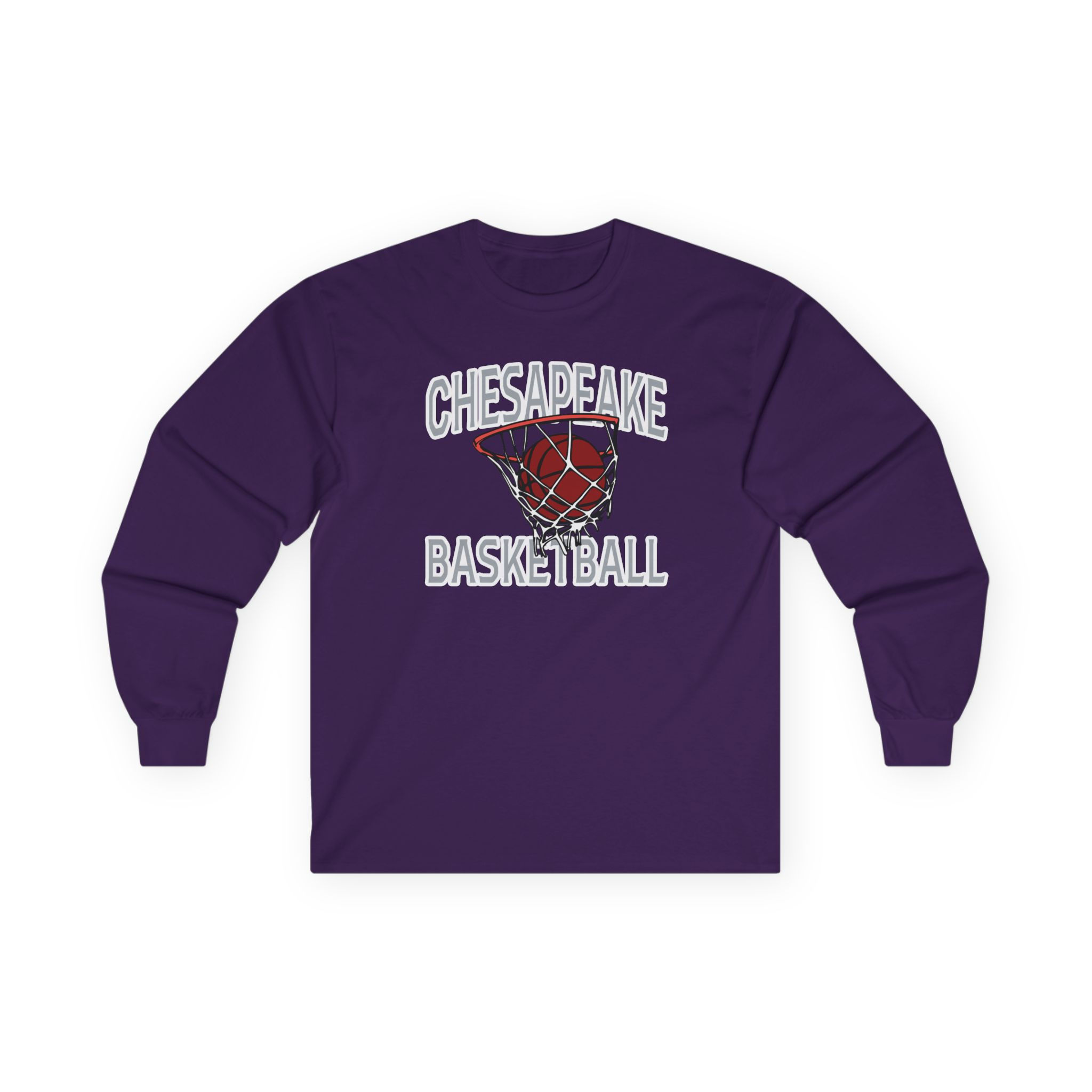 Chesapeake 90's Retro Basketball 2.0 Long Sleeve Tee