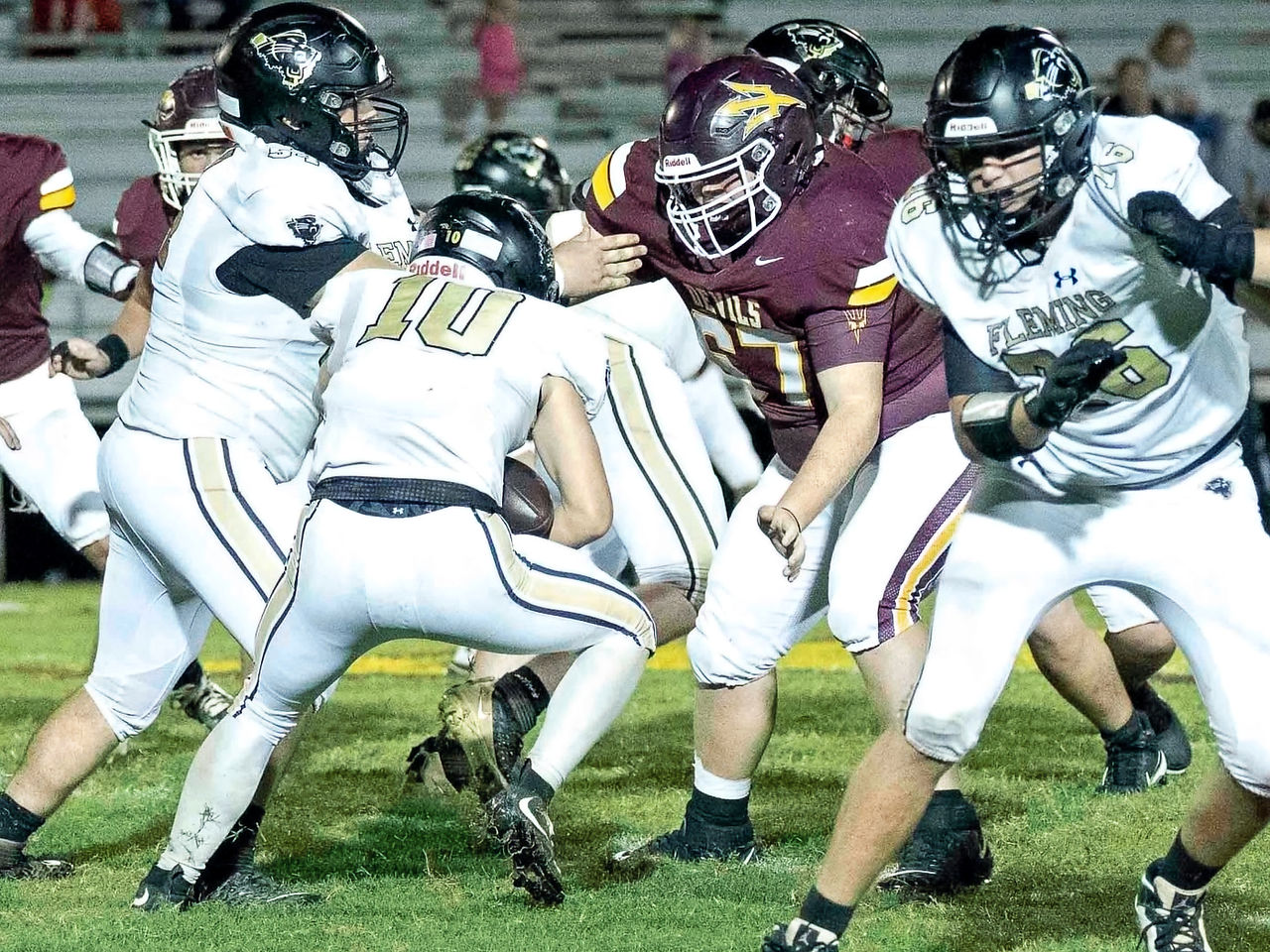 Fleming County at Russell - Kentucky HS Football (Photo by Wayne Chaffin)