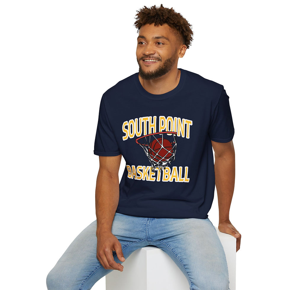 Thumbnail: South Point 90's Retro Basketball 2.0 Softstyle T-Shirt