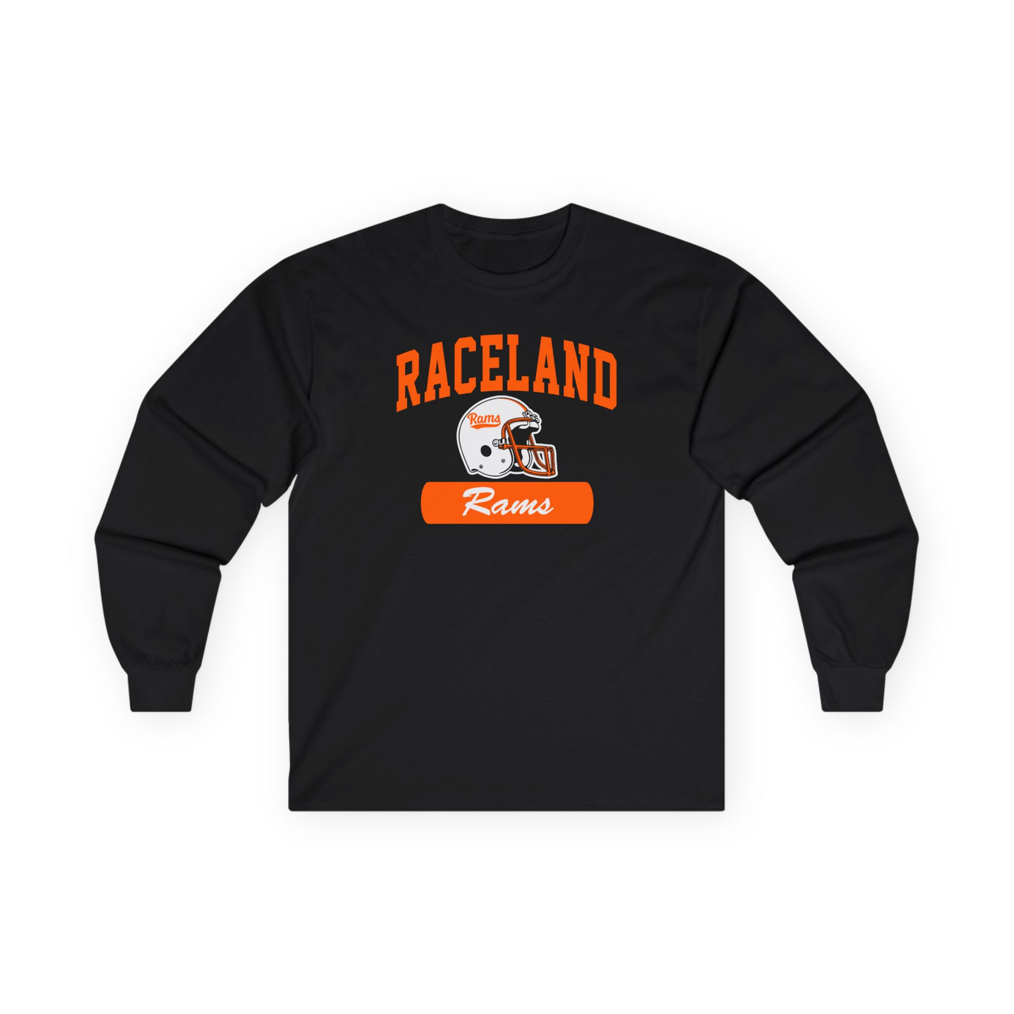Raceland Rams (1989) Cotton Long Sleeve Tee