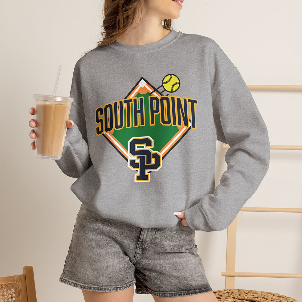 Thumbnail: South Point 90's Softball Diamond Crewneck Sweatshirt
