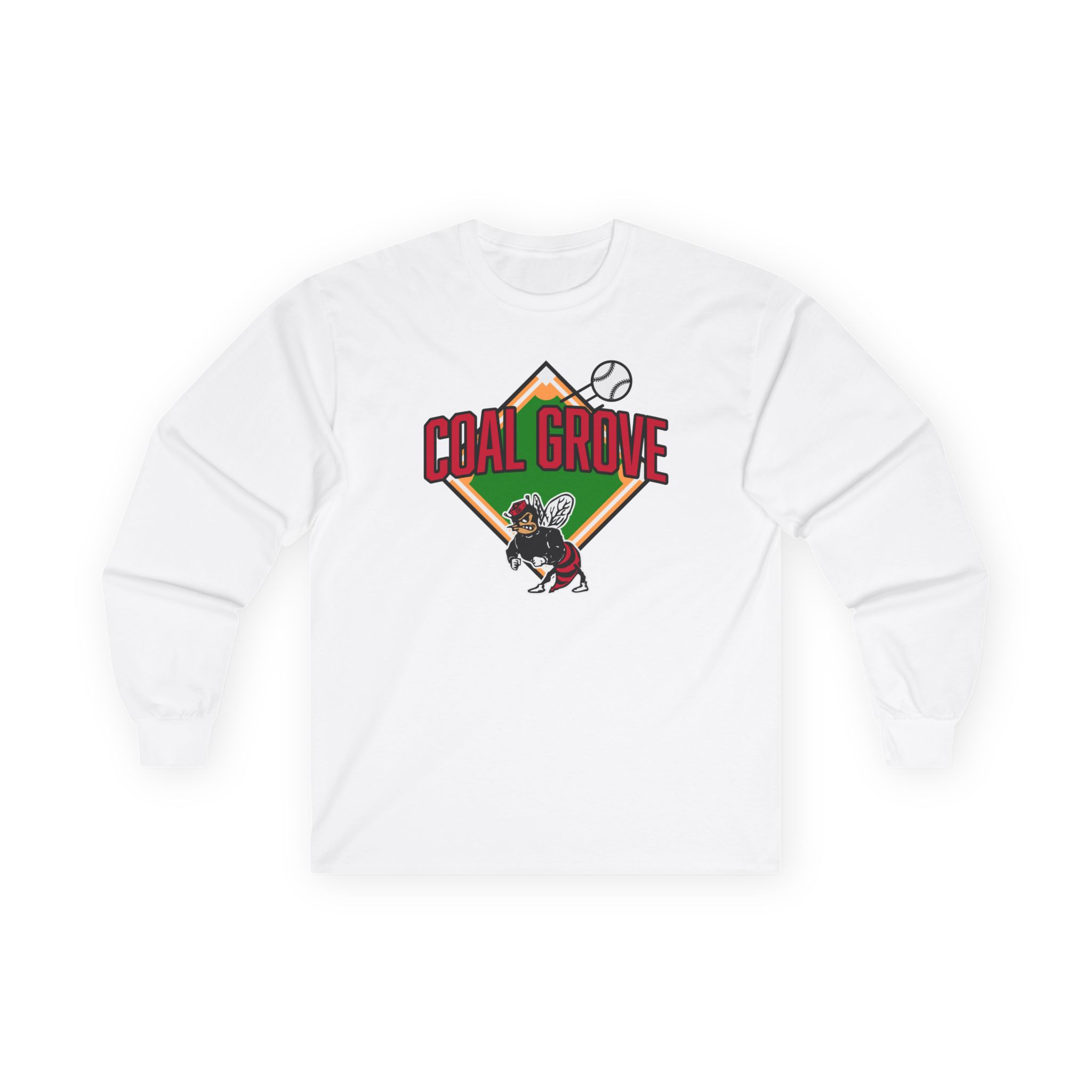 Coal Grove 90's Baseball Diamond Long Sleeve Tee