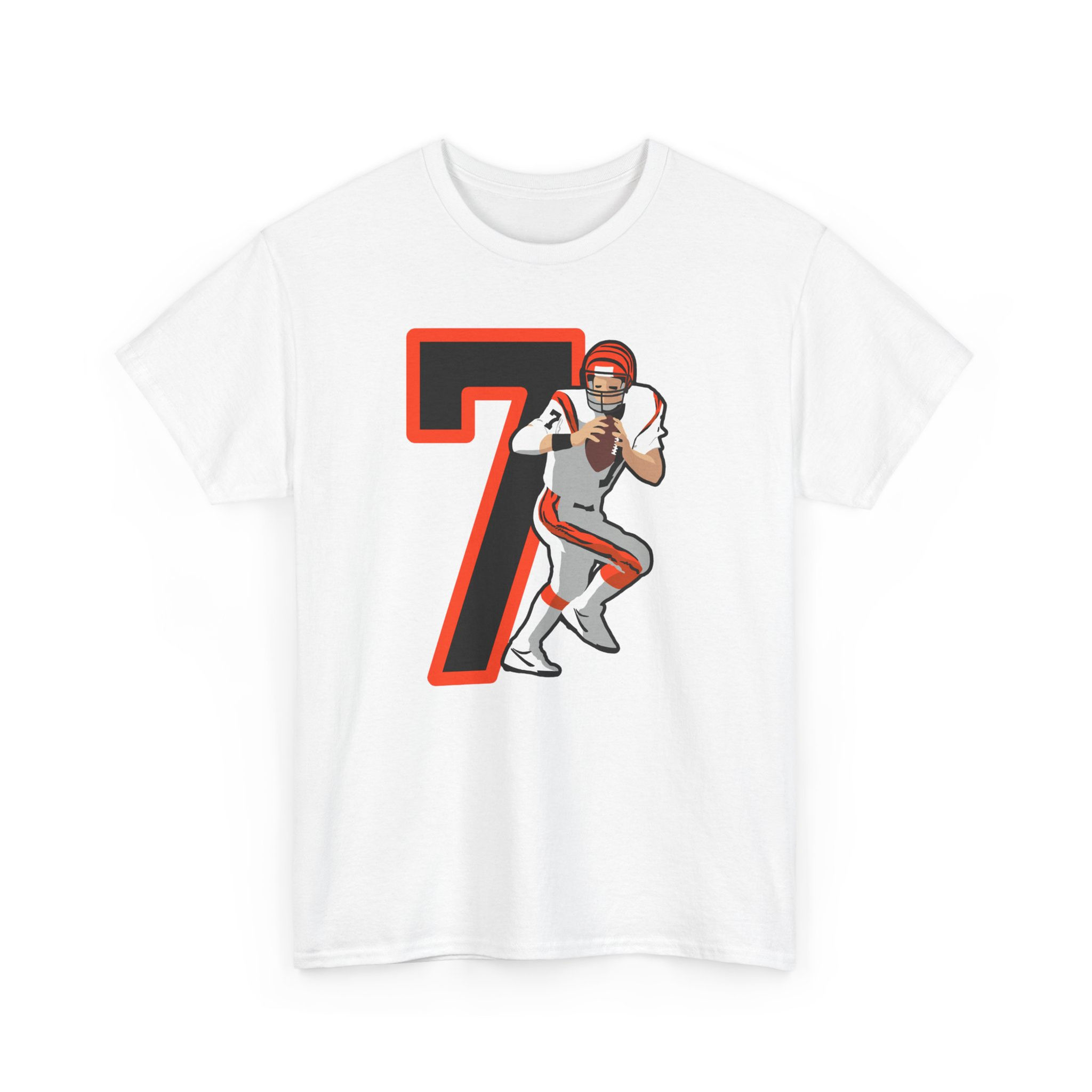 Cincinnati Football Legends (Esiason 7) Cotton T-Shirt