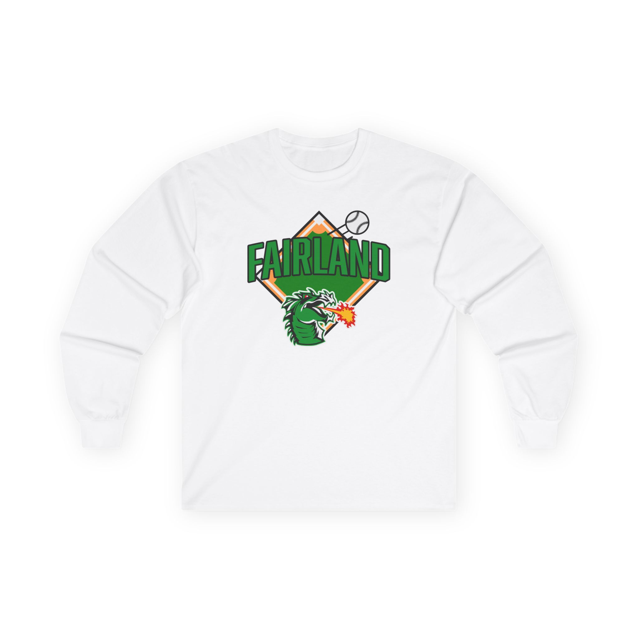 Fairland 90's Baseball Diamond Long Sleeve Tee