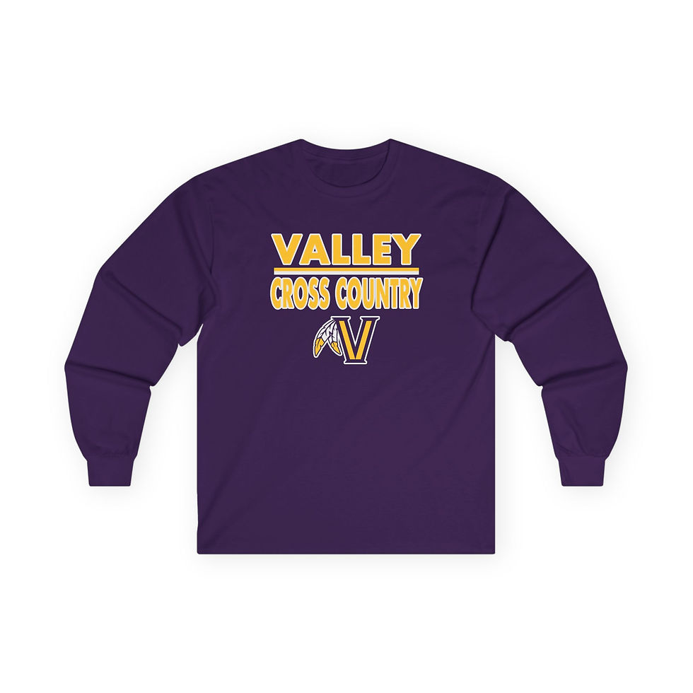Thumbnail: Lucasville Valley Cross Country Cotton Long Sleeve Tee