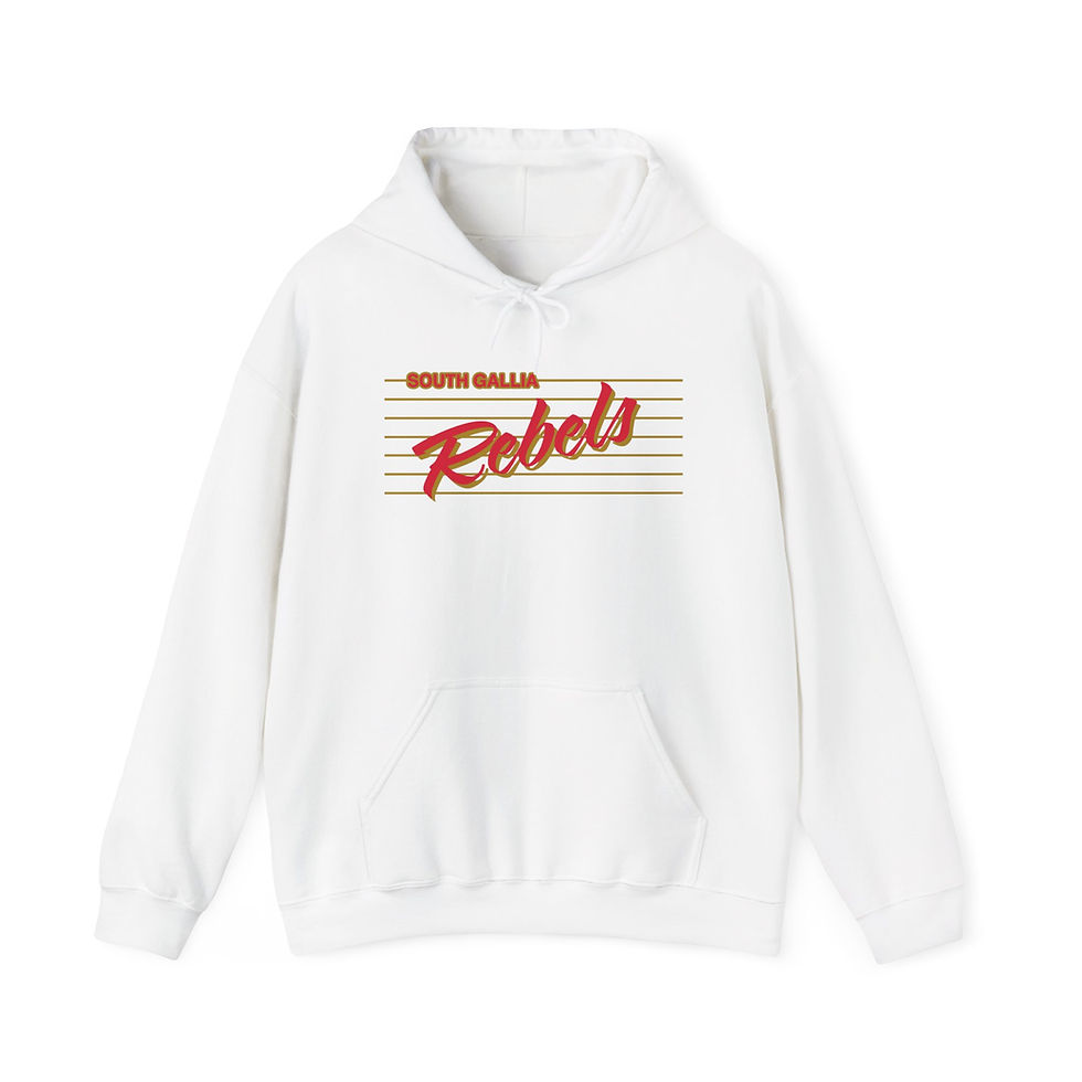 Thumbnail: South Gallia Rebels Script Hoodie