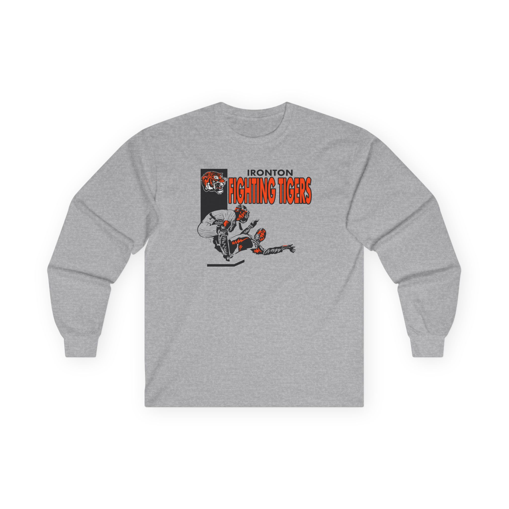 Ironton Play At The Plate Cotton Long Sleeve Tee