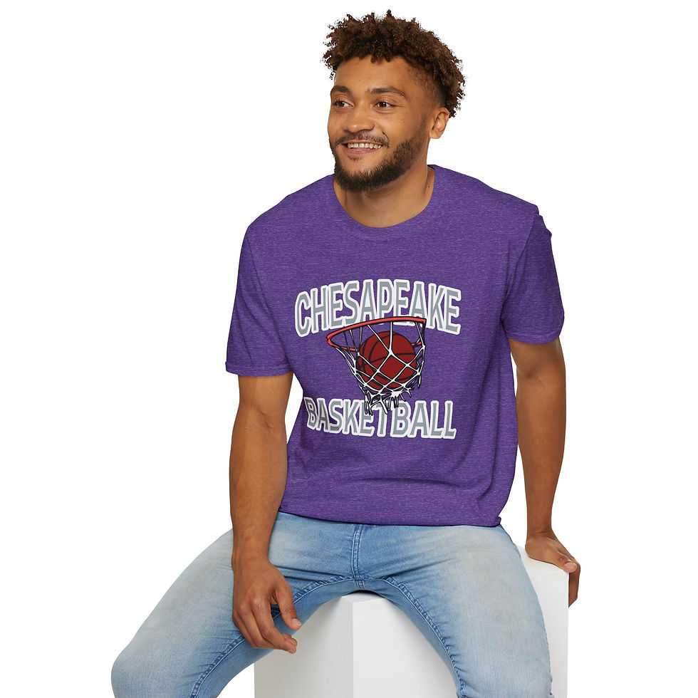 Thumbnail: Chesapeake 90's Retro Basketball 2.0 Softstyle T-Shirt