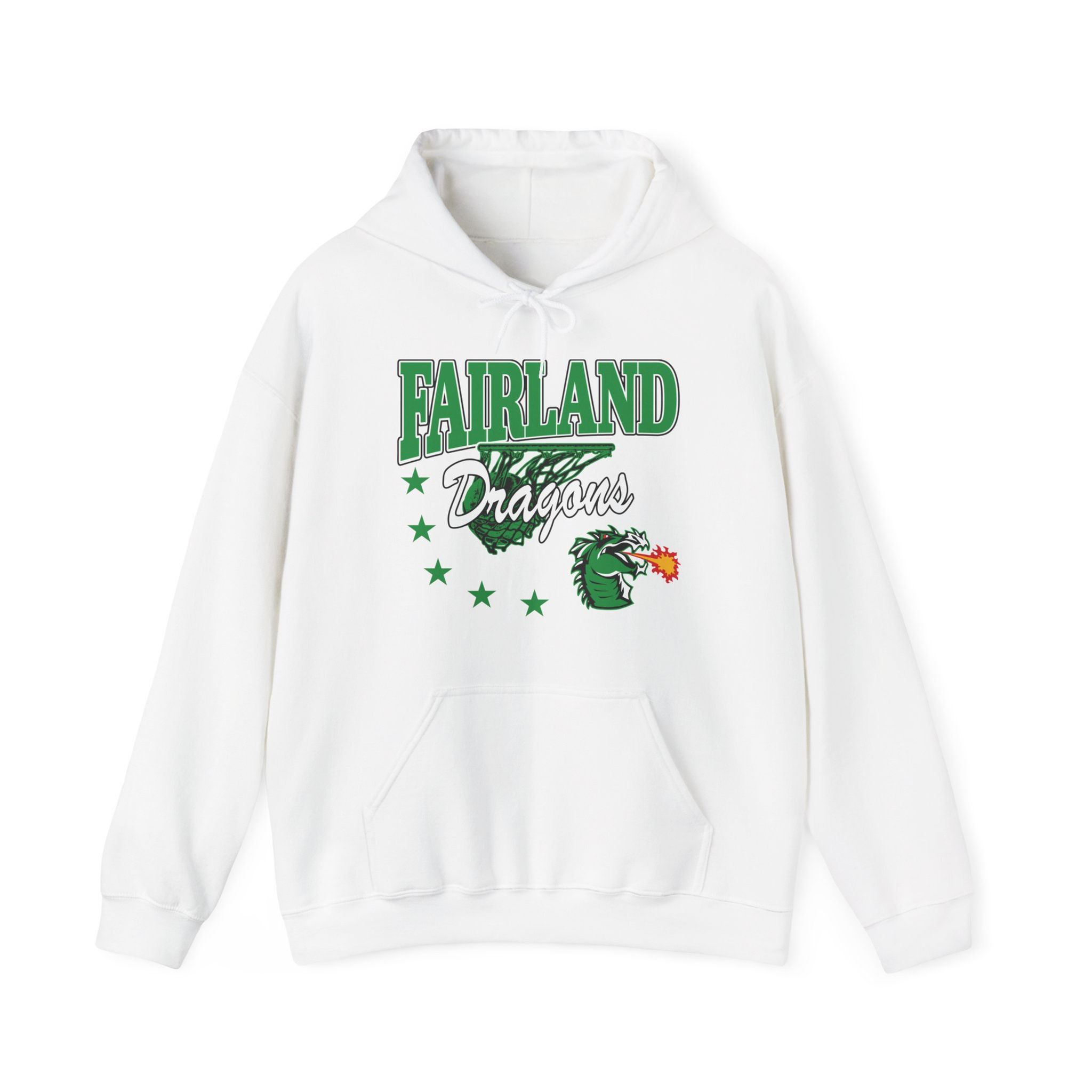 Fairland 90's Retro Basketball Hoodie