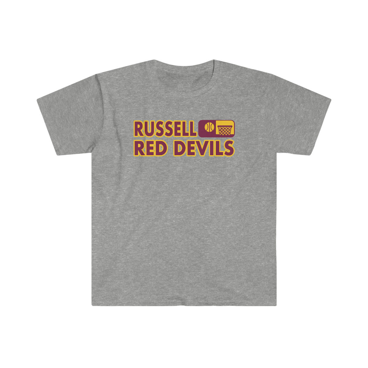 Russell Red Devils Basketball Essential T-Shirt