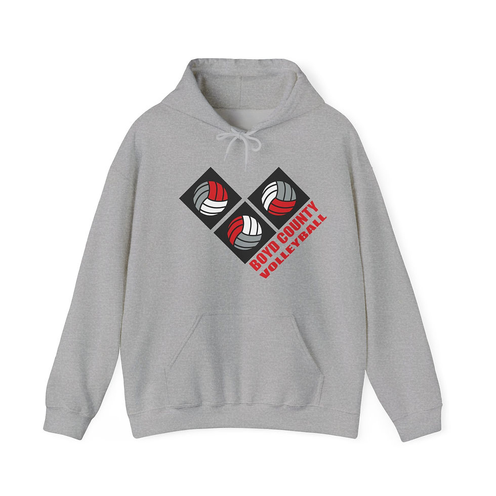 Thumbnail: Boyd County 90's Retro Volleyball Hoodie