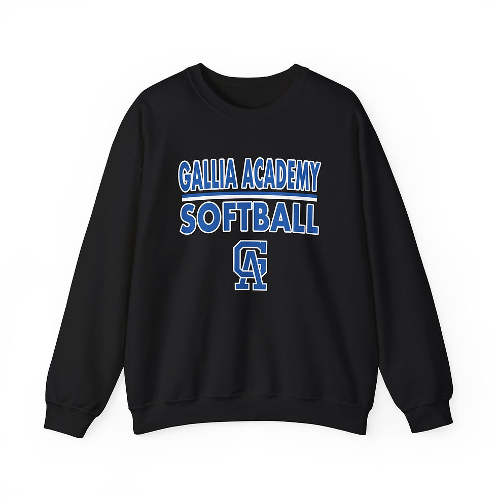 Thumbnail: Gallia Academy Softball Crewneck Sweatshirt