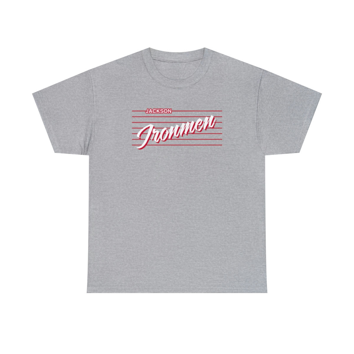 Jackson Ironmen Script Cotton T-Shirt