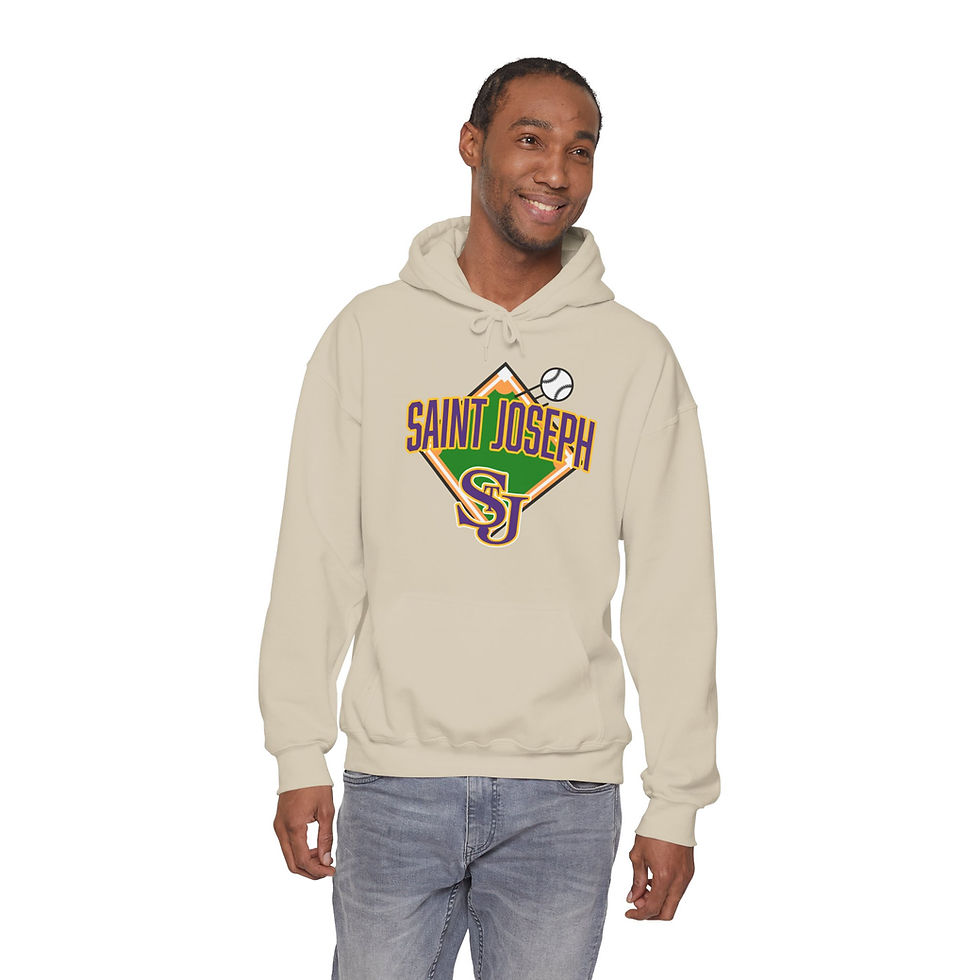 Thumbnail: Saint Joseph 90's Baseball Diamond Hoodie