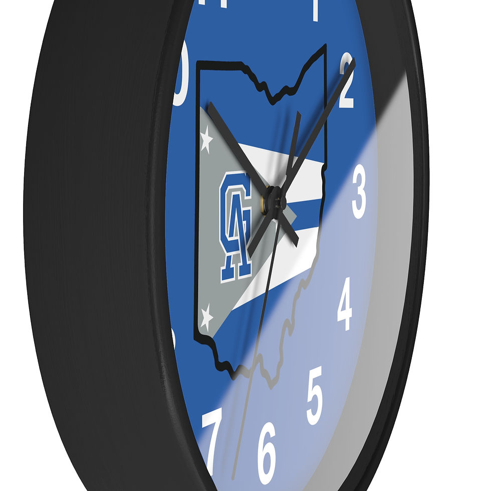 Thumbnail: Gallia Academy State Flag Wall Clock