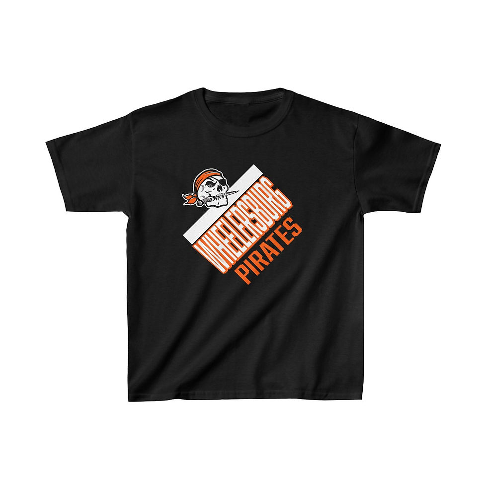 Wheelersburg 90's Vibe Kids Cotton T-Shirt