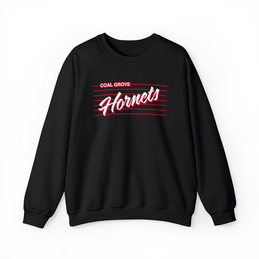 Coal Grove Hornets Script Crewneck Sweatshirt