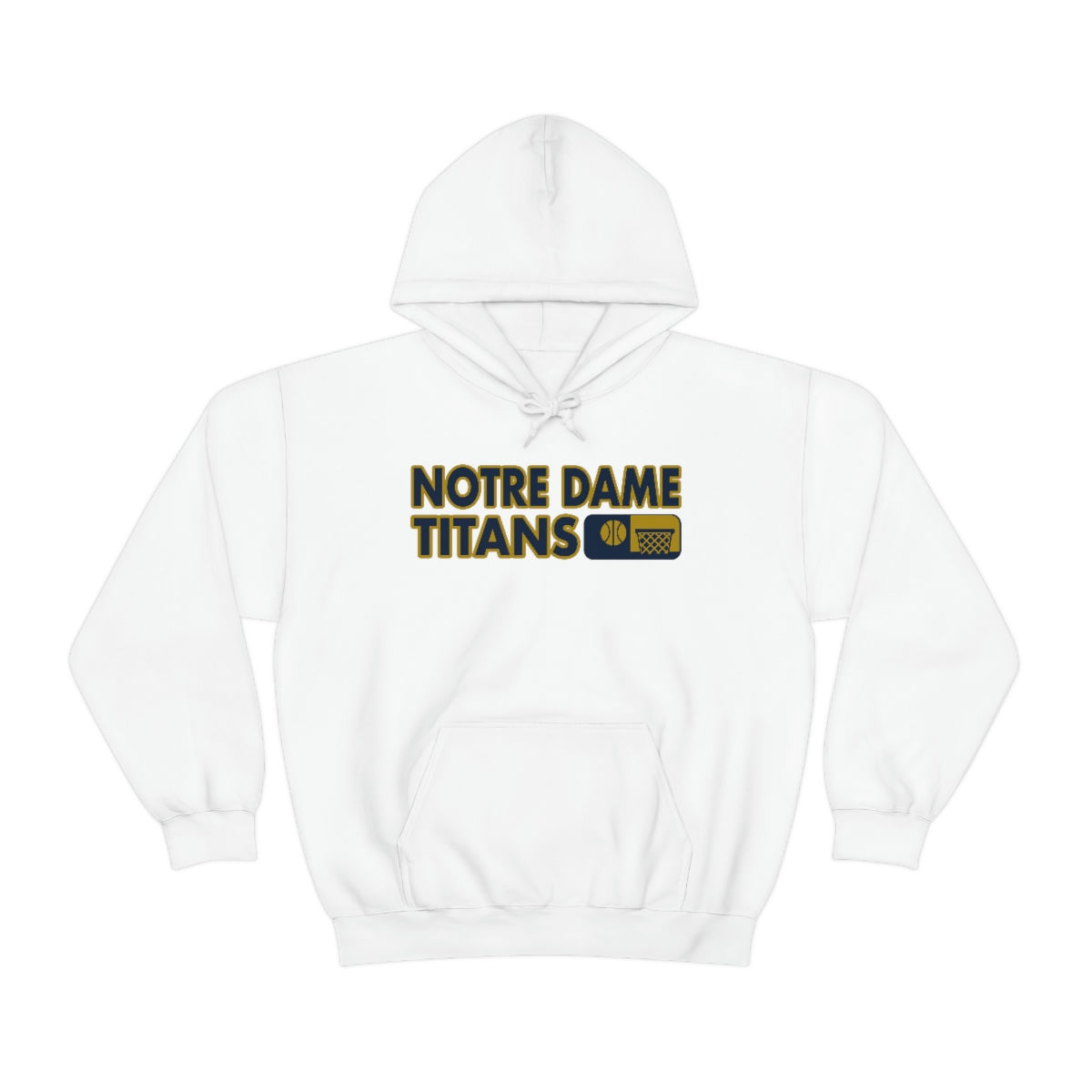 Notre Dame Titans Basketball Essential Hoodie