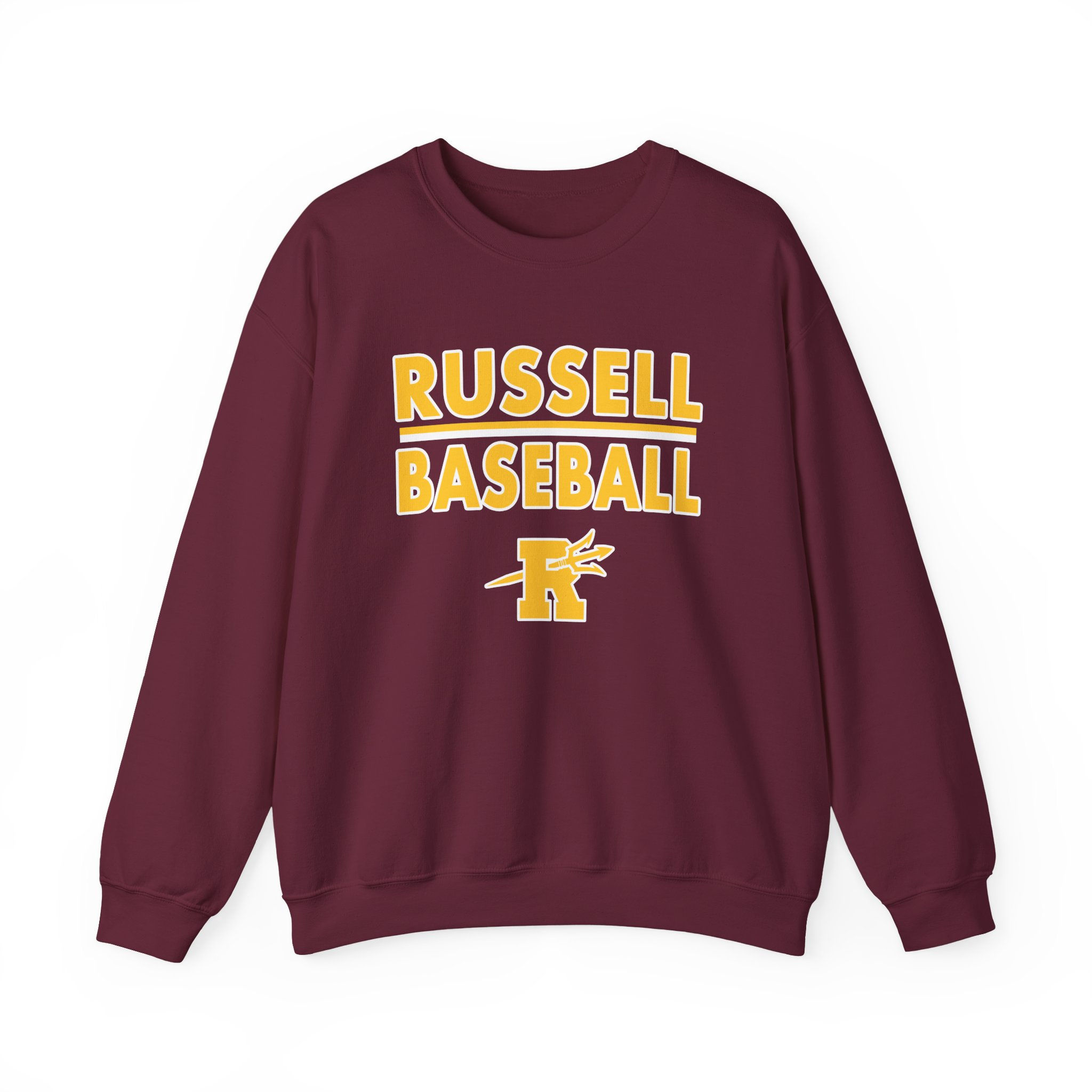 Russell Baseball Crewneck Sweatshirt