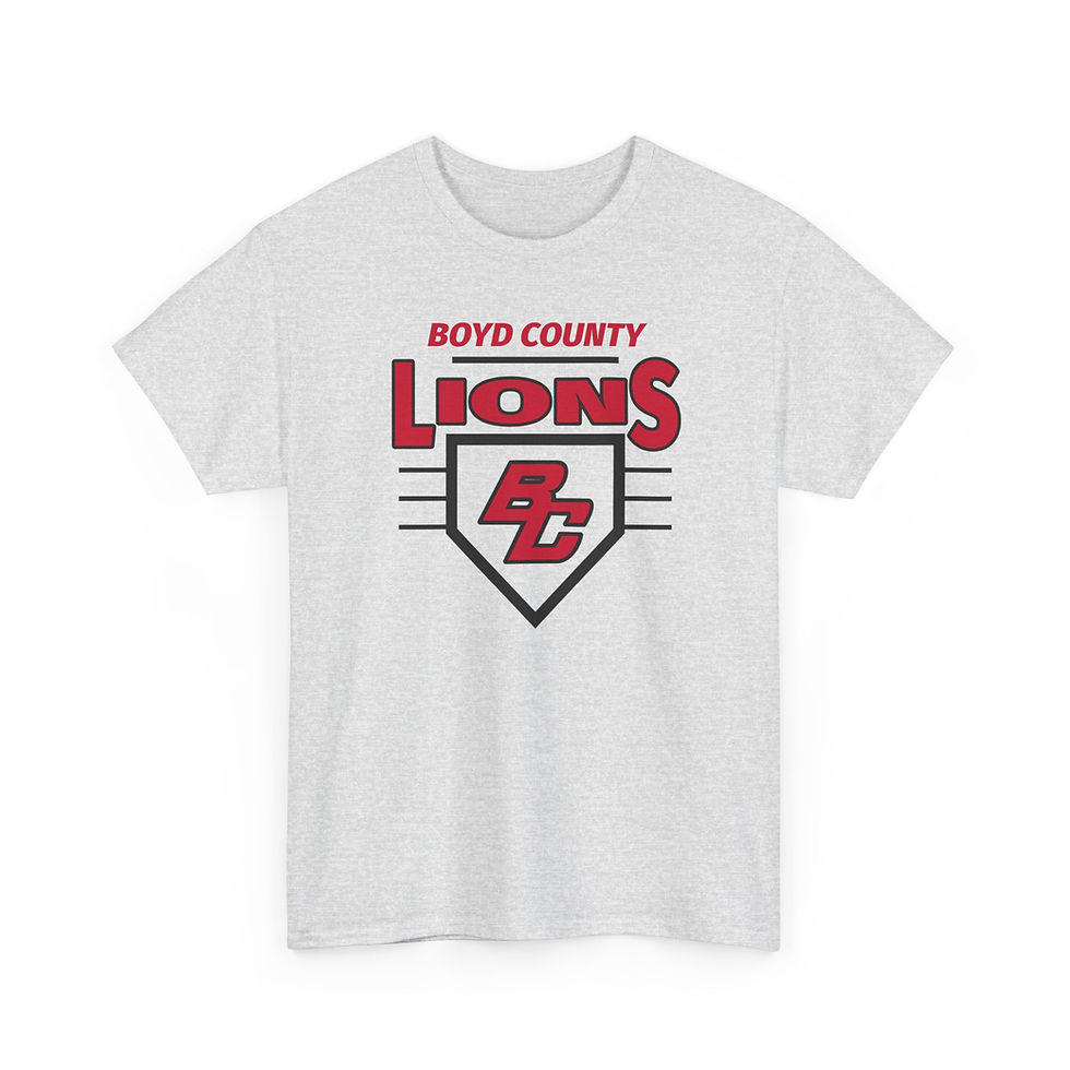 Thumbnail: Boyd County 90's Home Base Cotton T-Shirt