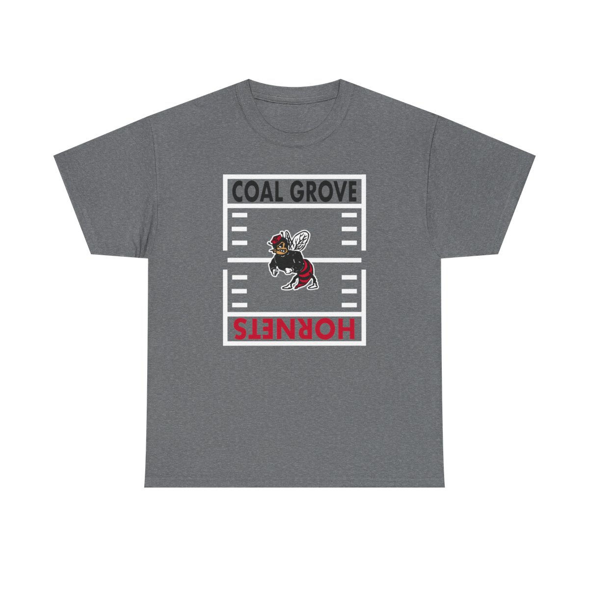 Coal Grove Hornets Gridiron Cotton T-Shirt