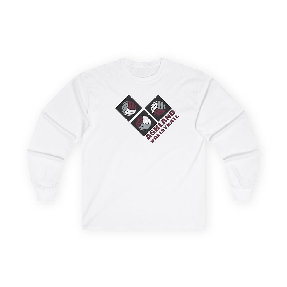 Thumbnail: Ashland 90's Retro Volleyball Cotton Long Sleeve Tee