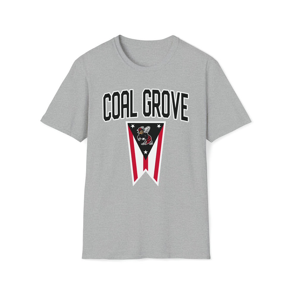 Coal Grove State Flag Softstyle T-Shirt