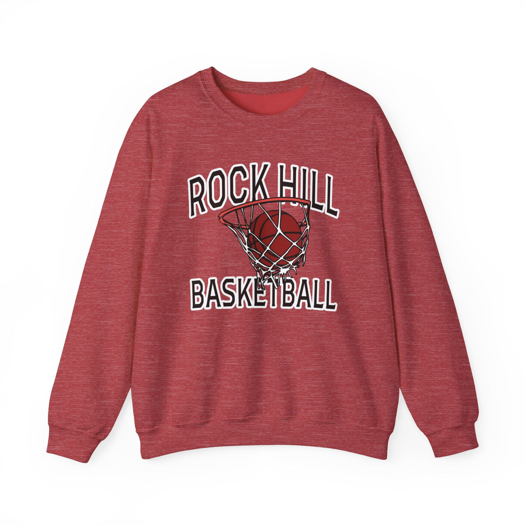 Rock Hill 90's Retro Basketball 2.0 Crewneck Sweatshirt
