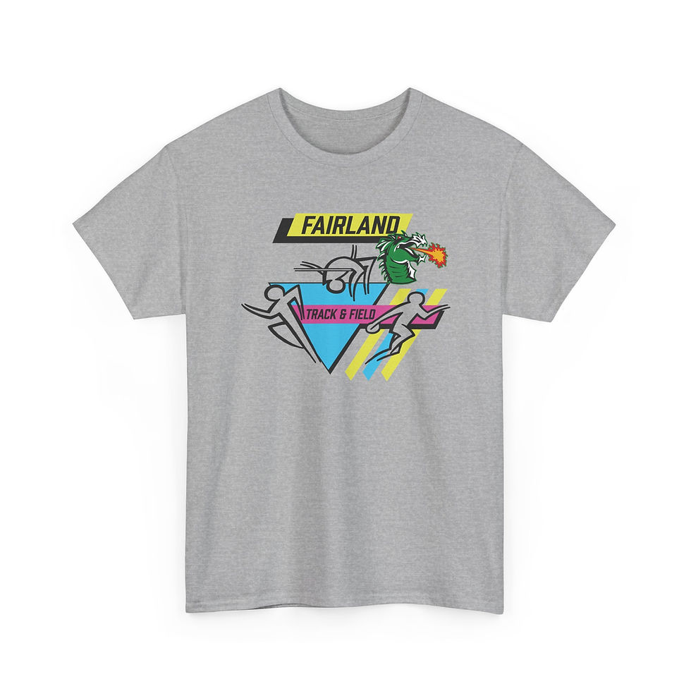 Thumbnail: Fairland 90's Retro Track Cotton T-Shirt