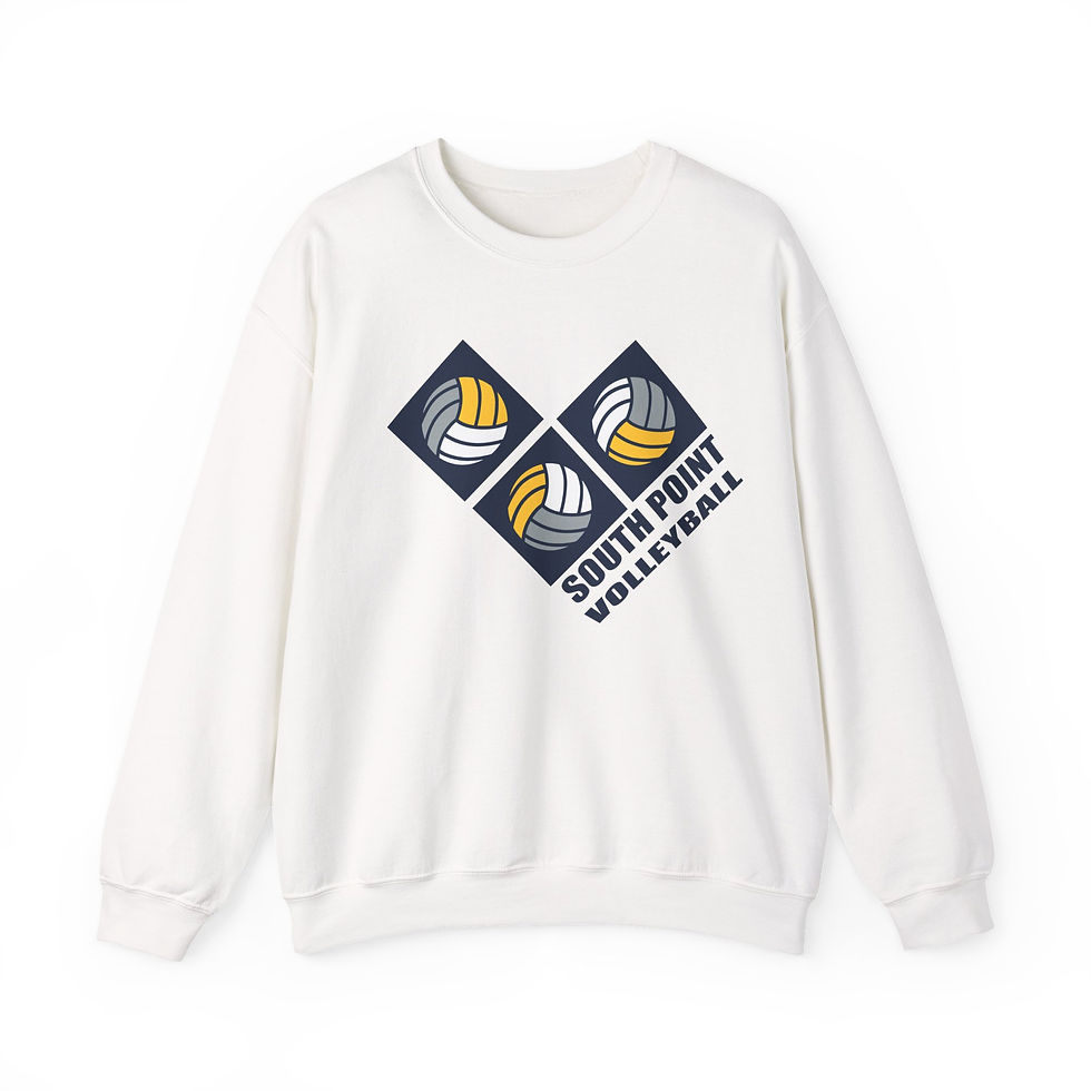 Thumbnail: South Point 90's Retro Volleyball Crewneck Sweatshirt