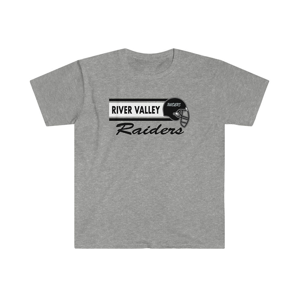 River Valley 90's Cage Helmet Softstyle T-Shirt