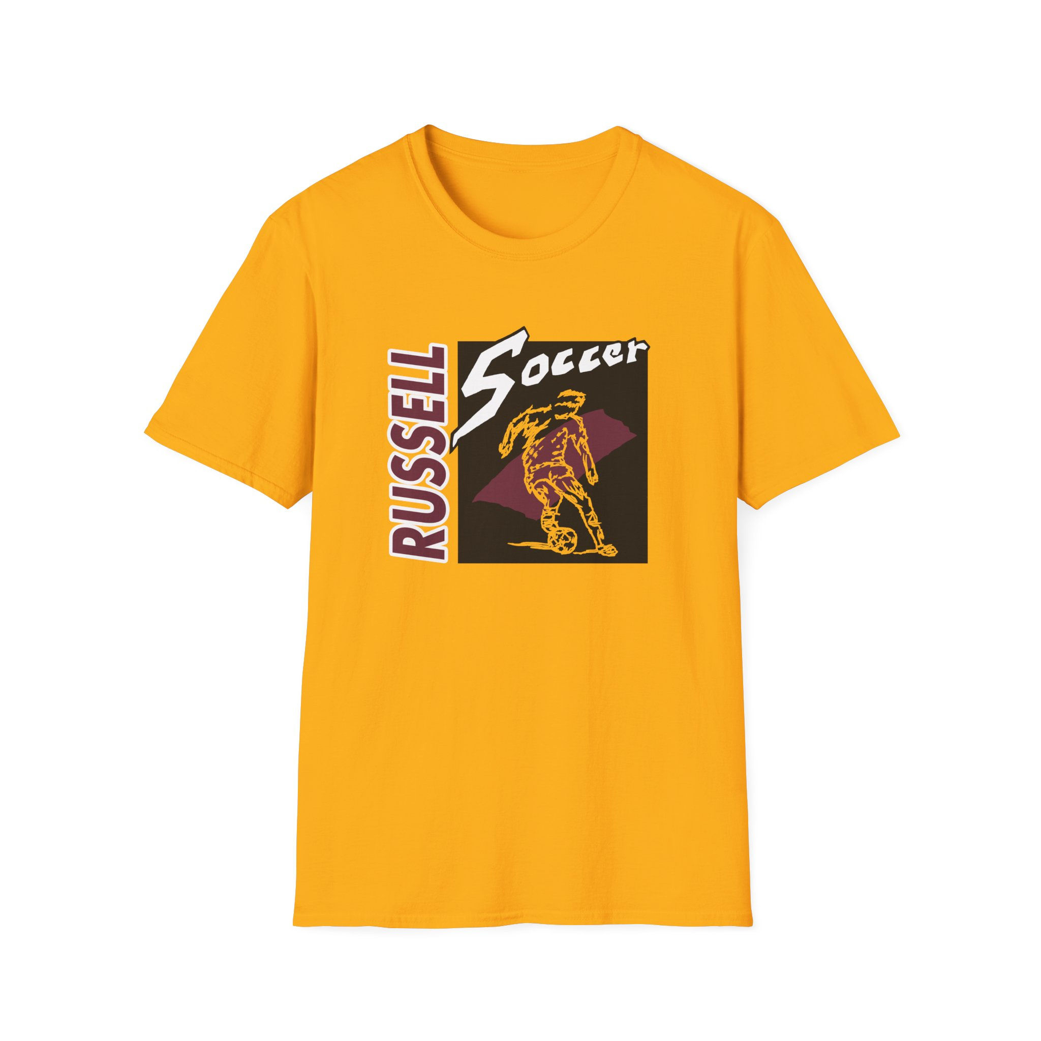 Russell 90's Retro Soccer Softstyle T-Shirt