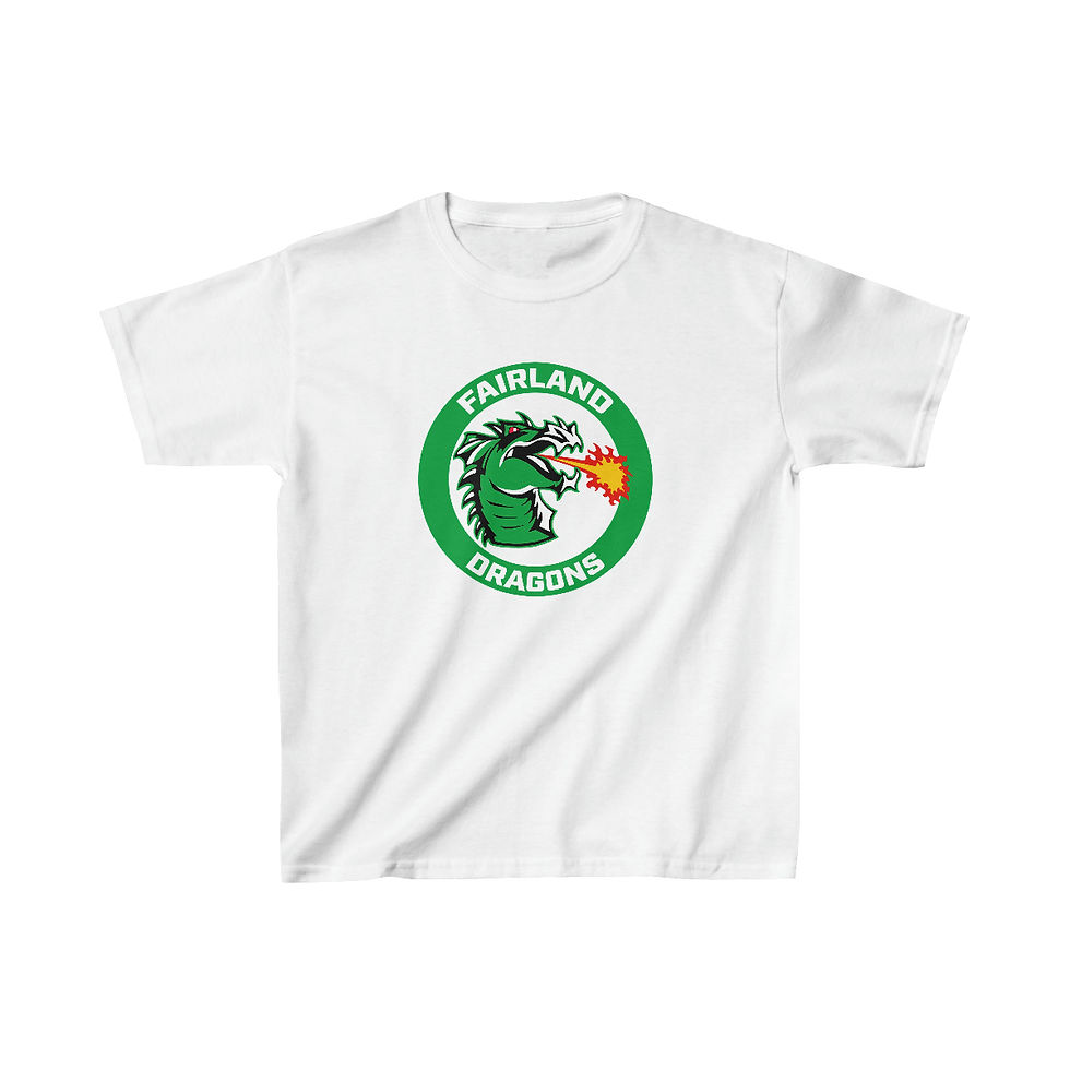 Fairland Dragons Bullseye Kids T-Shirt