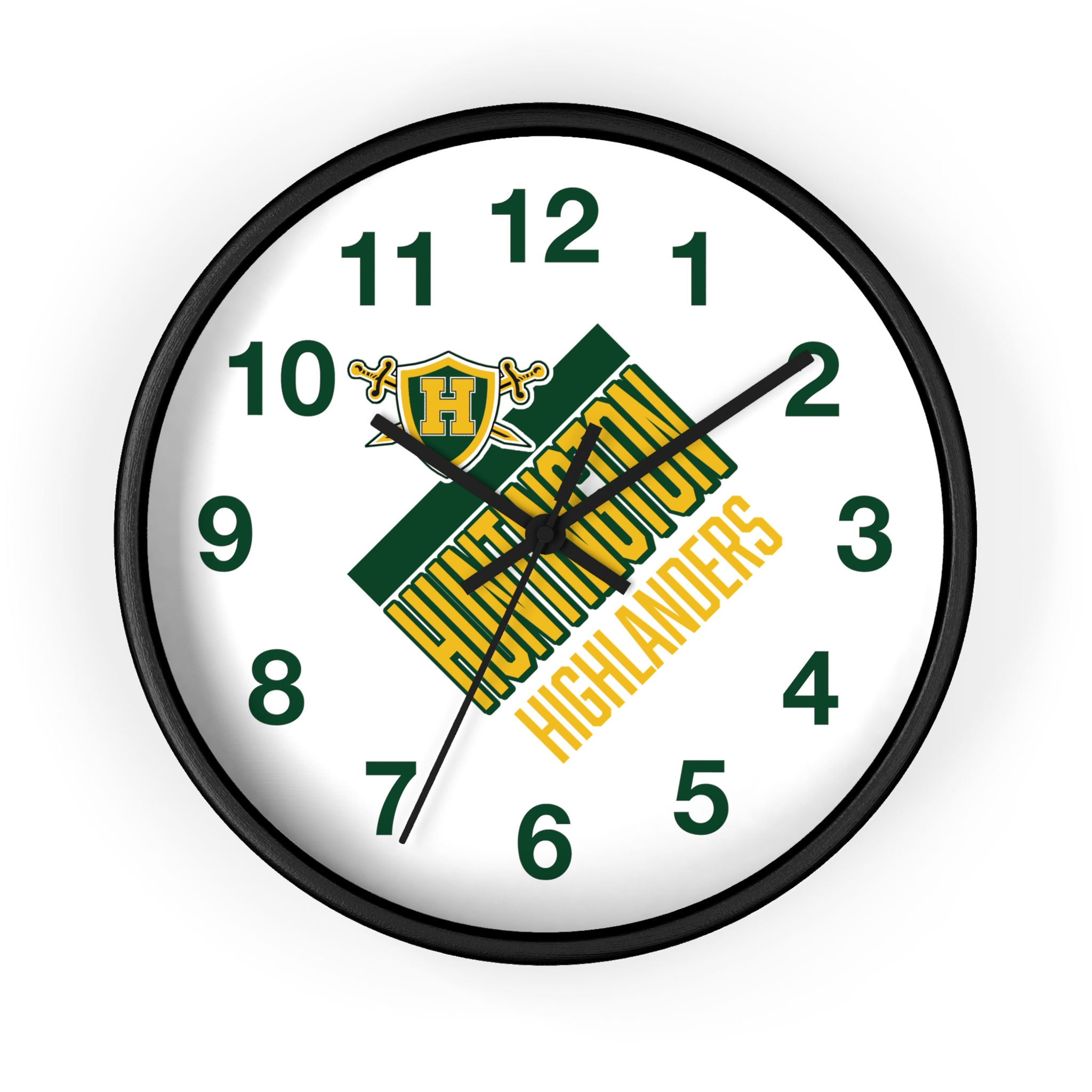 Huntington 90's Vibe Wall Clock