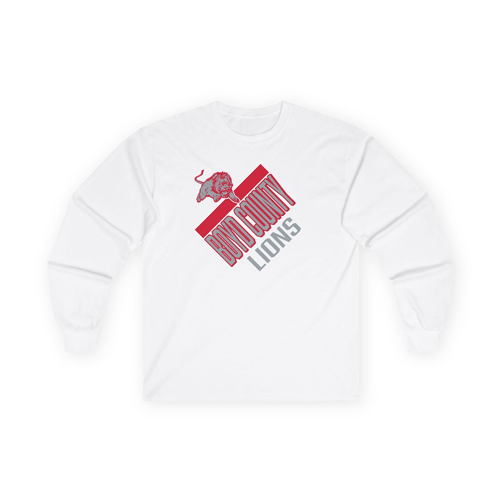 Thumbnail: Boyd County 90's Vibe Cotton Long Sleeve Tee
