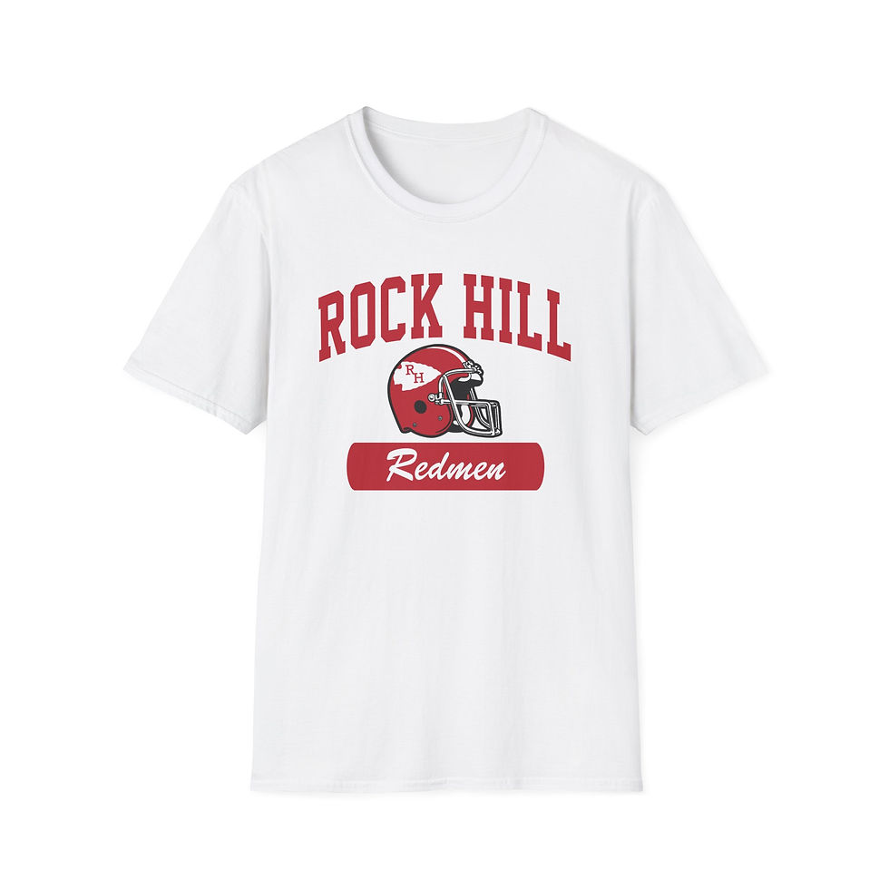 Thumbnail: Rock Hill Redmen (1982) Softstyle T-Shirt