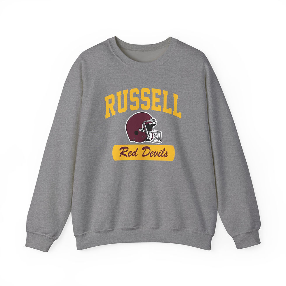 Thumbnail: Russell Red Devils (1980's) Crewneck Sweatshirt