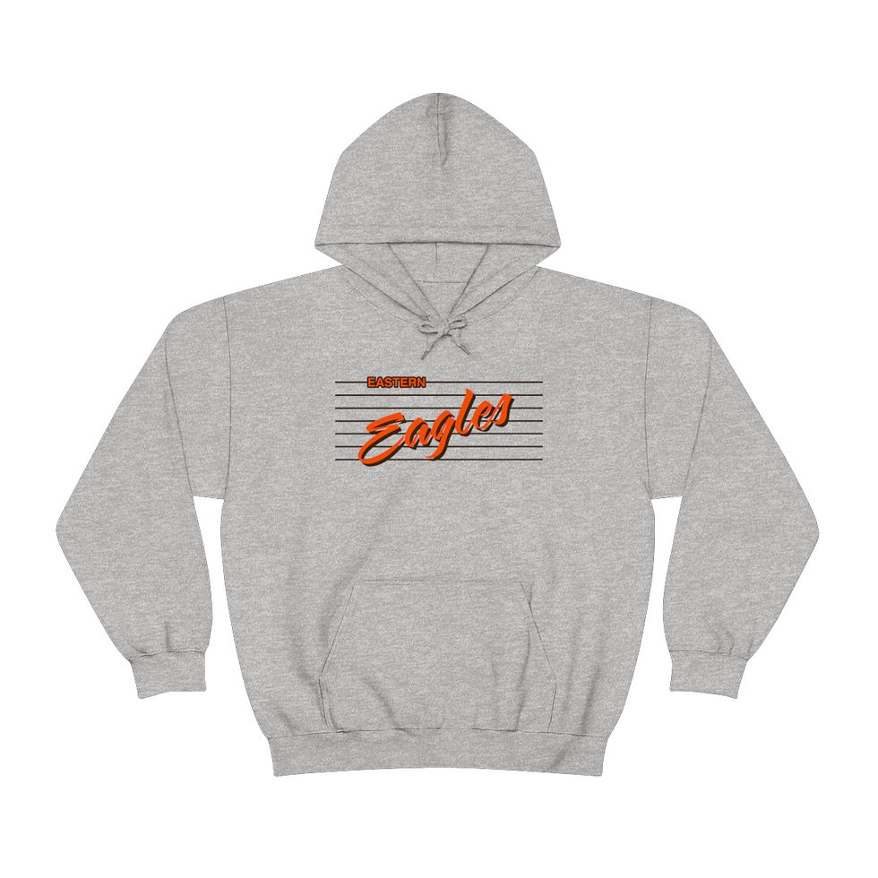 Eastern Eagles Script Hoodie