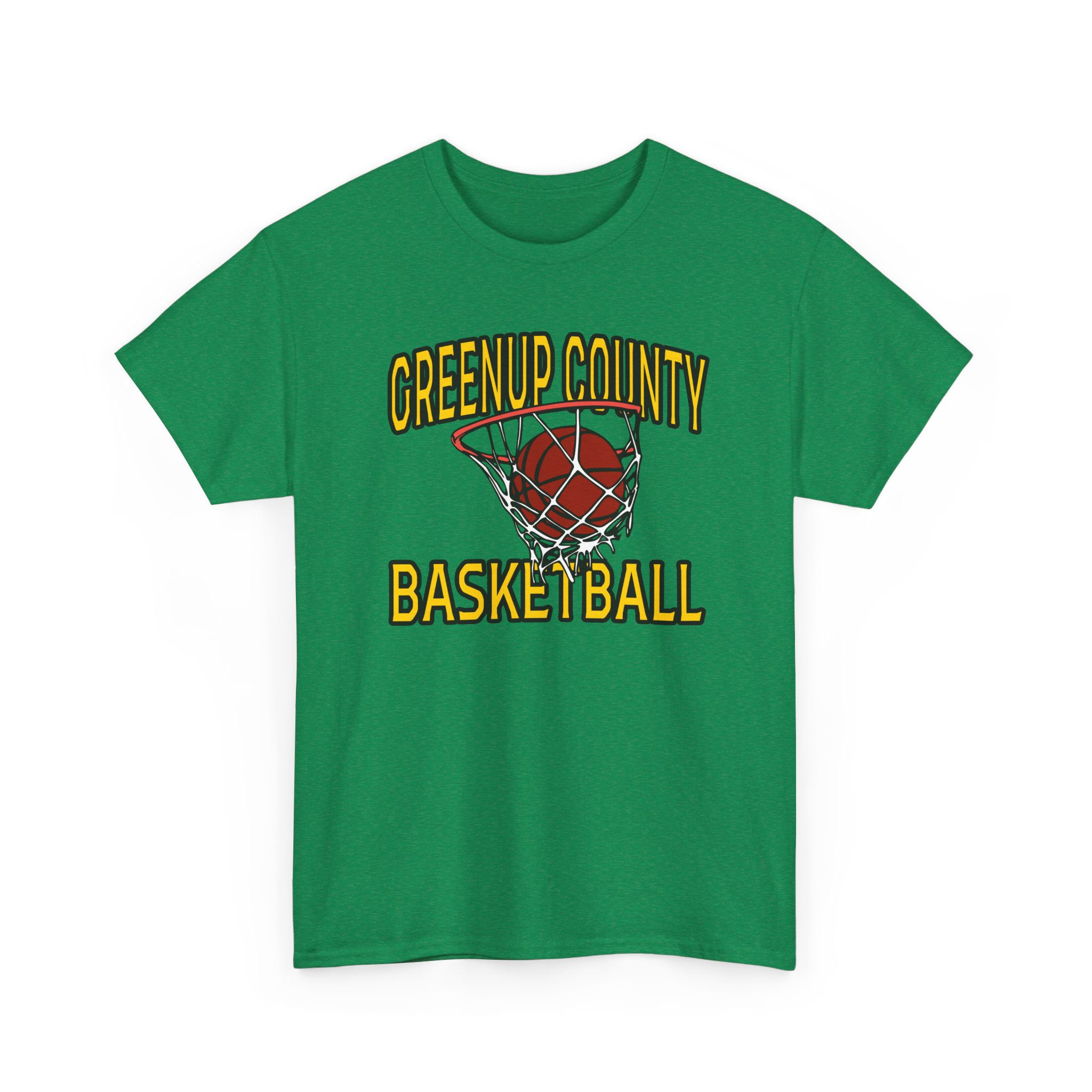 Greenup County 90's Retro Basketball 2.0 Cotton T-Shirt
