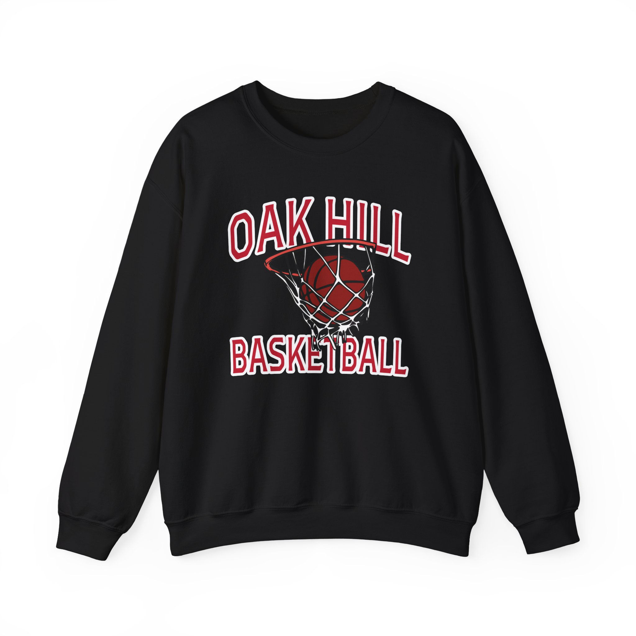Oak Hill 90's Retro Basketball 2.0 Crewneck Sweatshirt