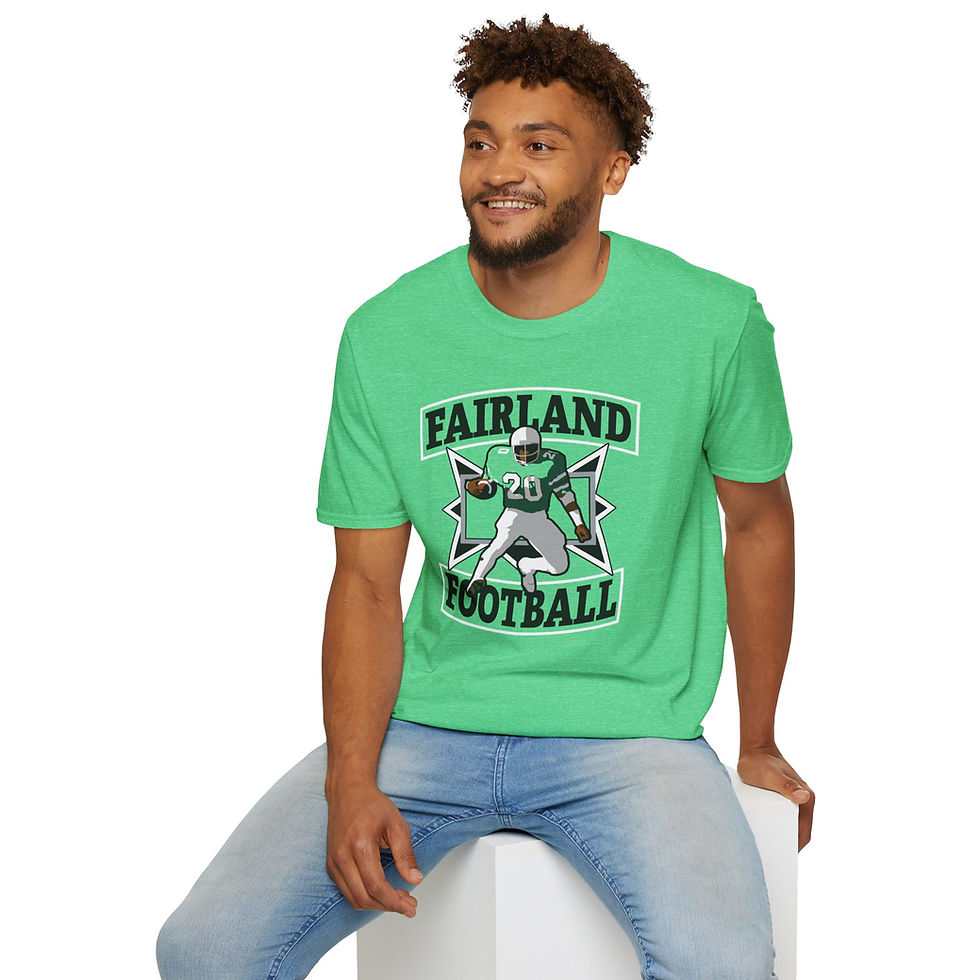 Thumbnail: Fairland 80's Retro Football Softstyle T-Shirt