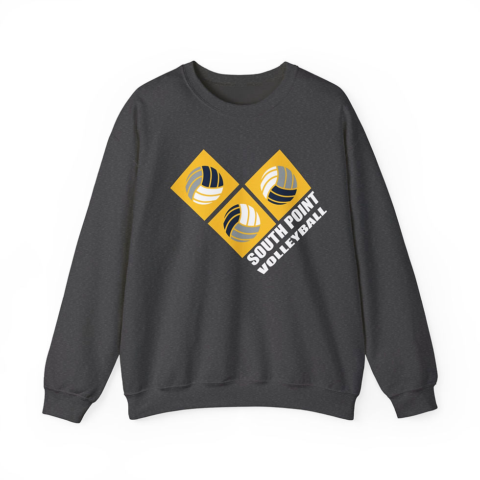 Thumbnail: South Point 90's Retro Volleyball Crewneck Sweatshirt