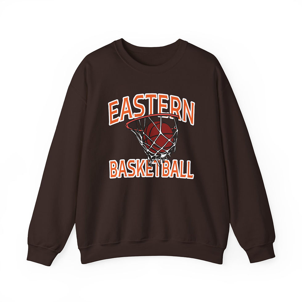 Thumbnail: Eastern Pike 90's Retro Basketball 2.0 Crewneck Sweatshirt
