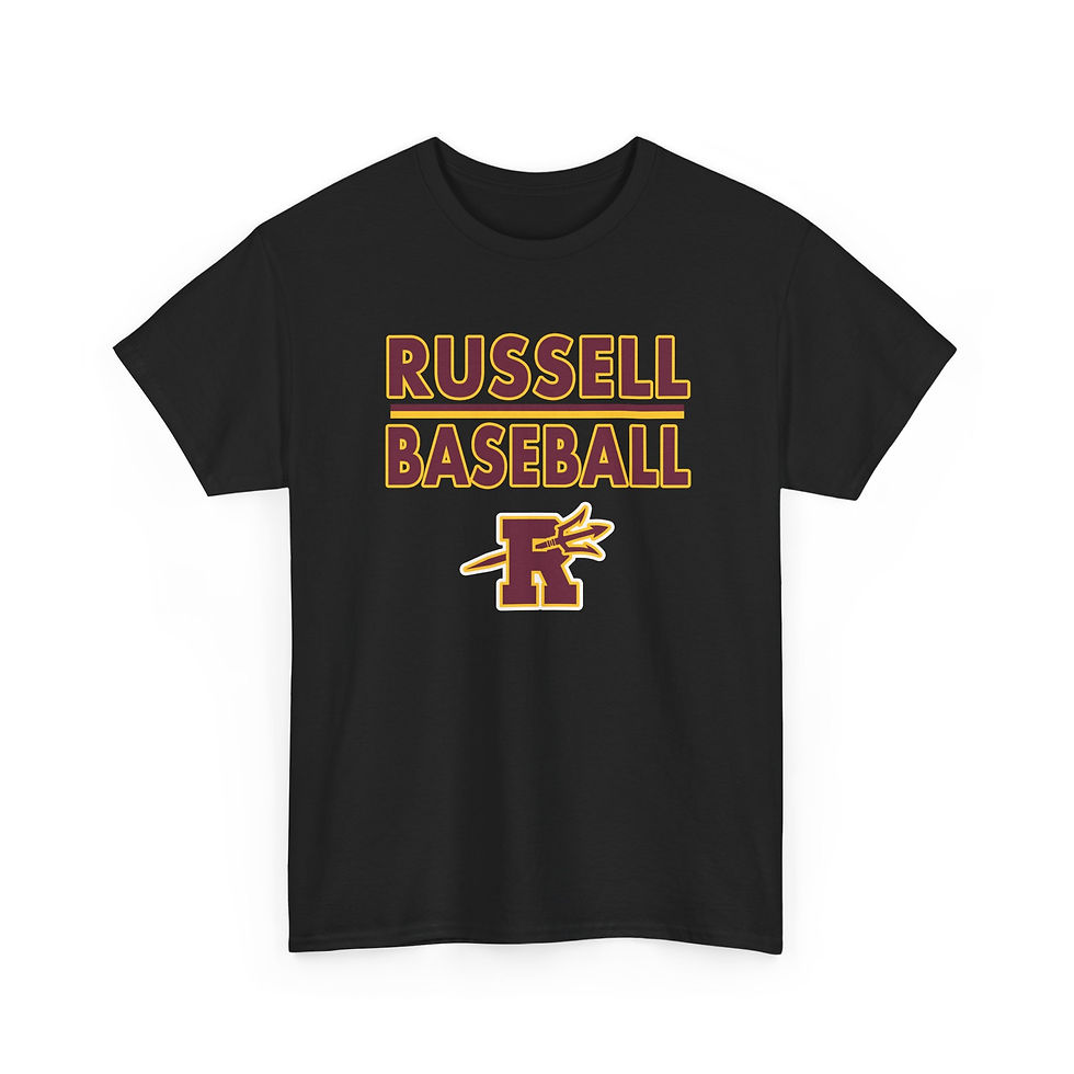 Thumbnail: Russell Baseball Cotton T-Shirt
