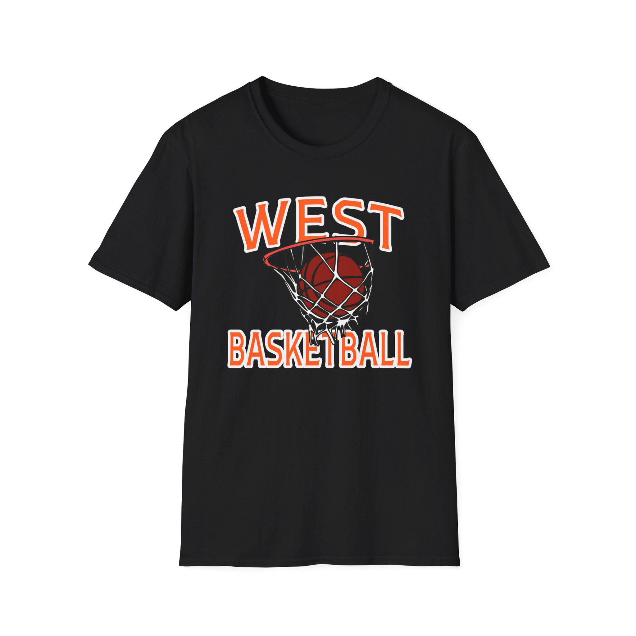 Portsmouth West 90's Retro Basketball 2.0 Softstyle T-Shirt