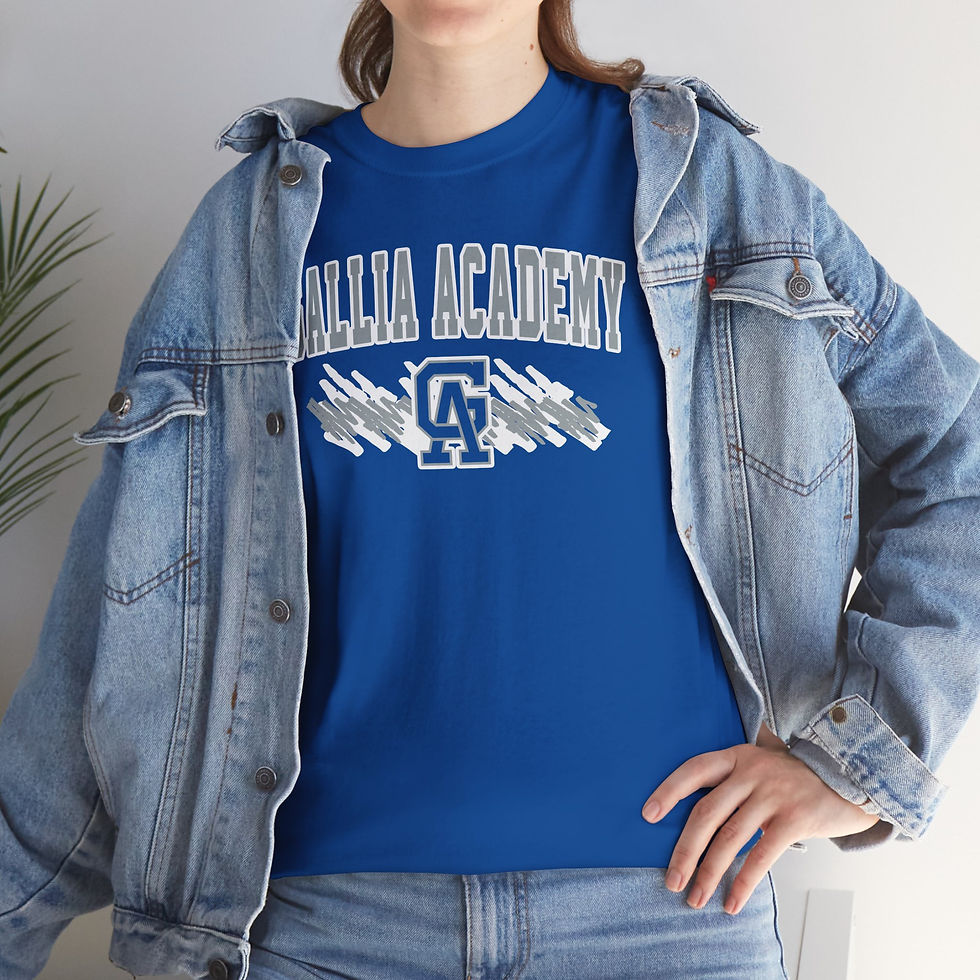 Thumbnail: Gallia Academy 90's Wave Cotton T-Shirt