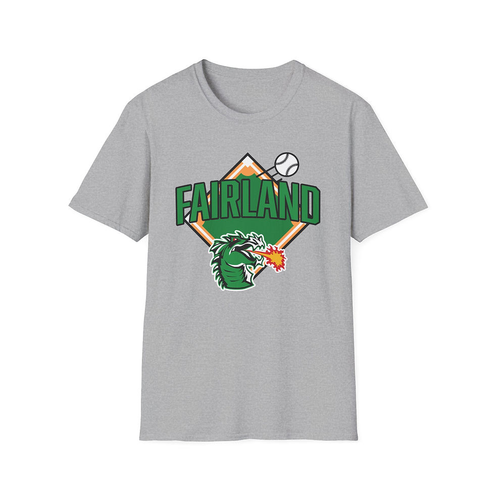 Thumbnail: Fairland 90's Baseball Diamond Softstyle T-Shirt