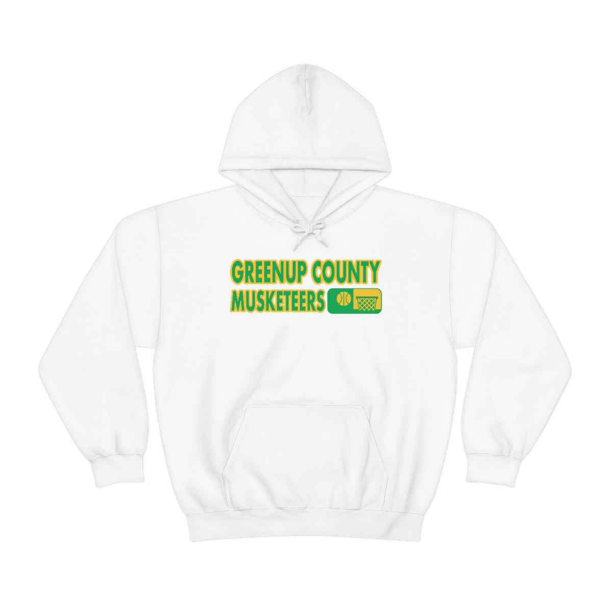Greenup County Musketeers Basketball Essential Hoodie
